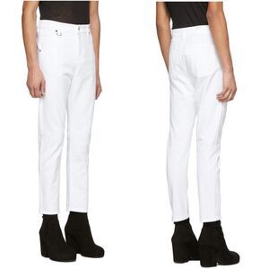 Random Identities White I Bless The 60'S Jeans High Rise $229 29
